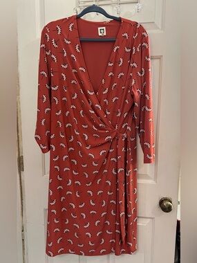 Anne Klein Burnt Orange Garment Label